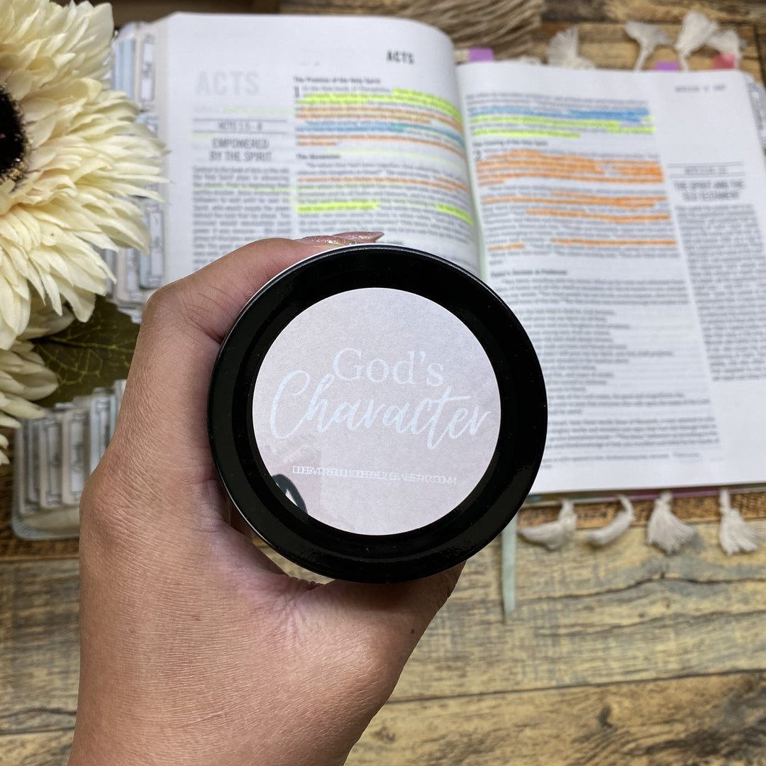 God's Character Bible Verses in a Jar