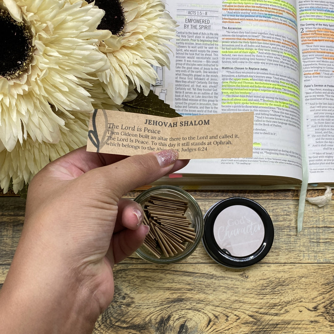 God's Character Bible Verses in a Jar