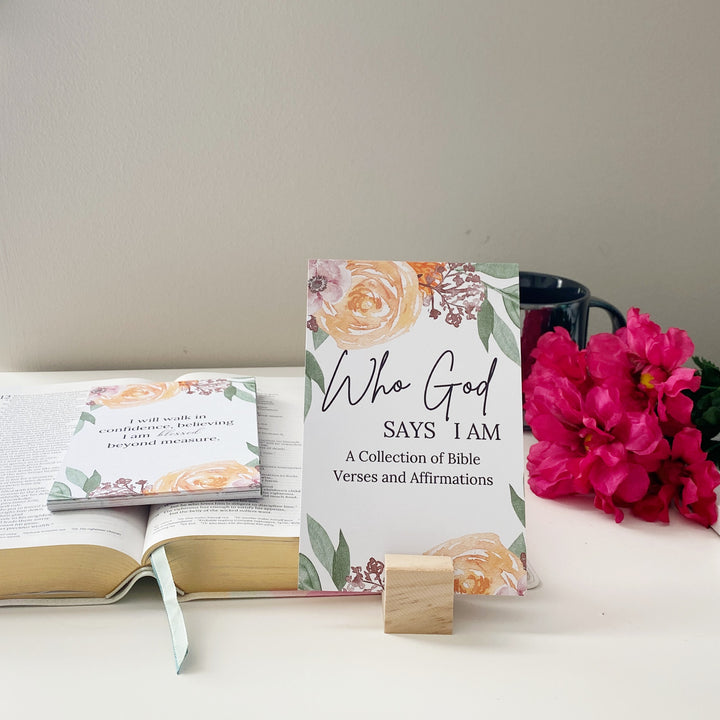 Bible Verse and Affirmation Cards Who God says I am