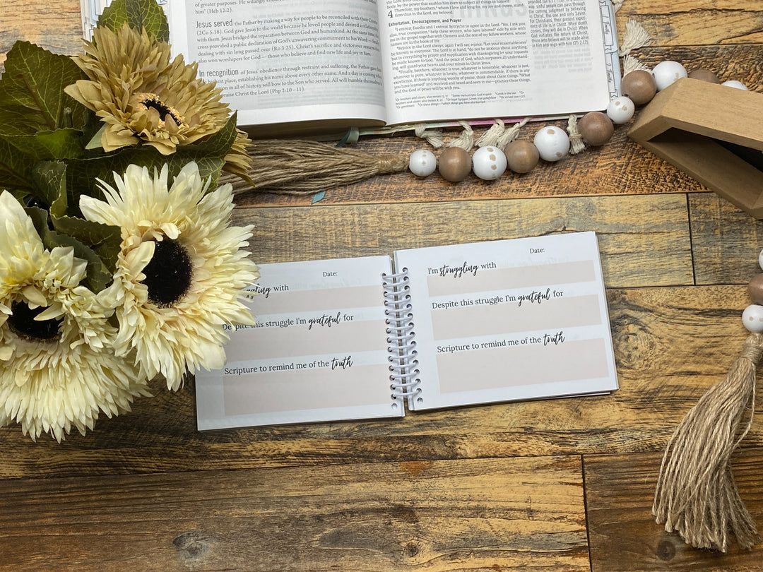 Daily Gratitude and Scripture Journal